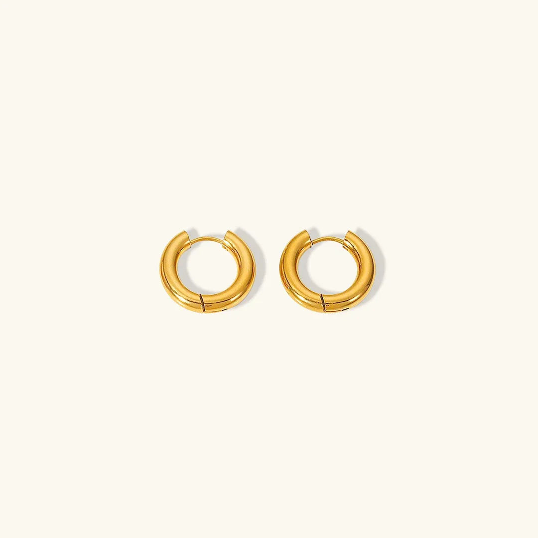 Bold Round Uhani