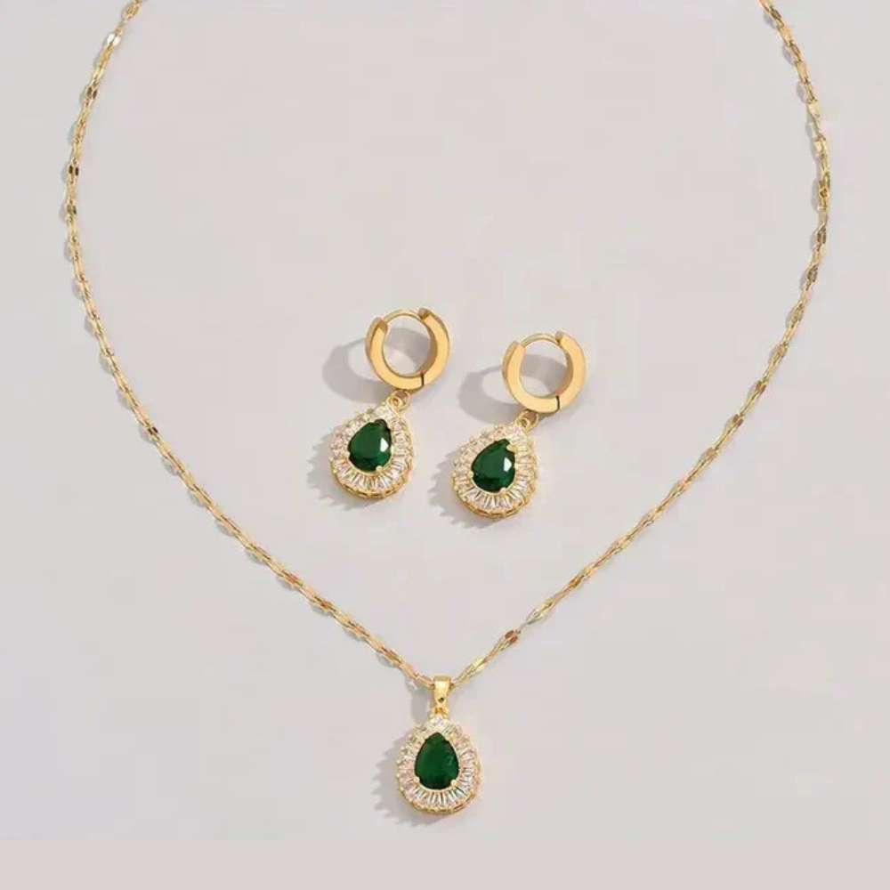Komplet Nakita Smaragd Kraljica