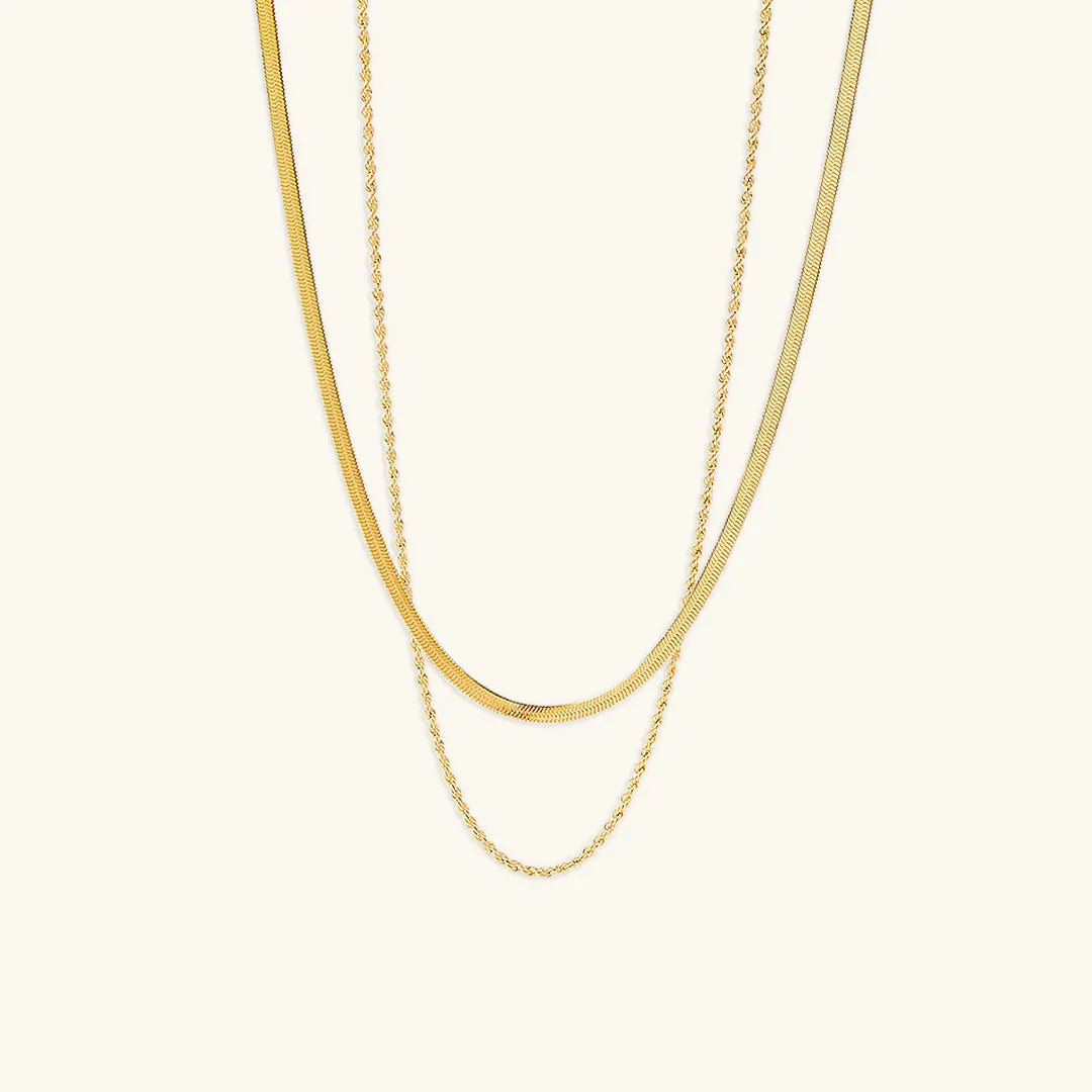 Hailey Layered Ogrlica