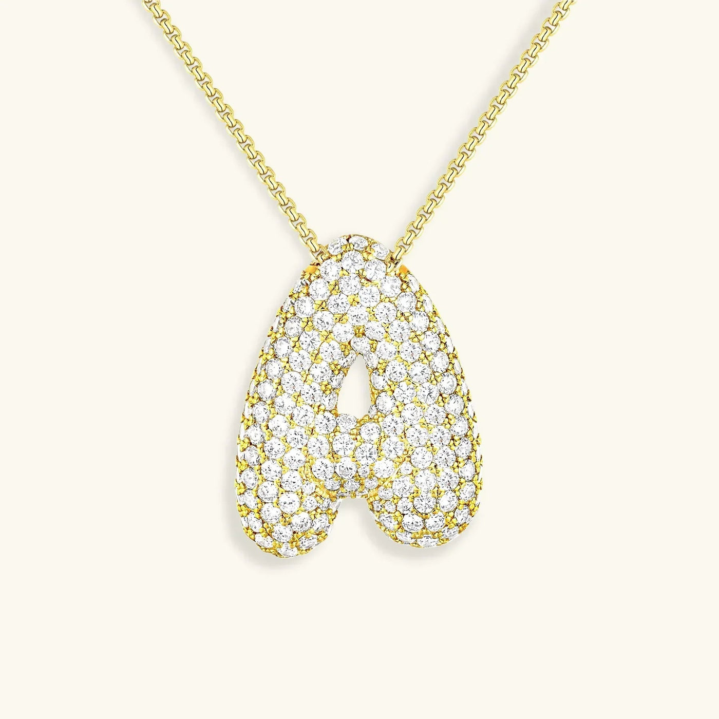 Bubble Initial Ogrlica