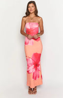 ORANGE FLORAL PRINT
