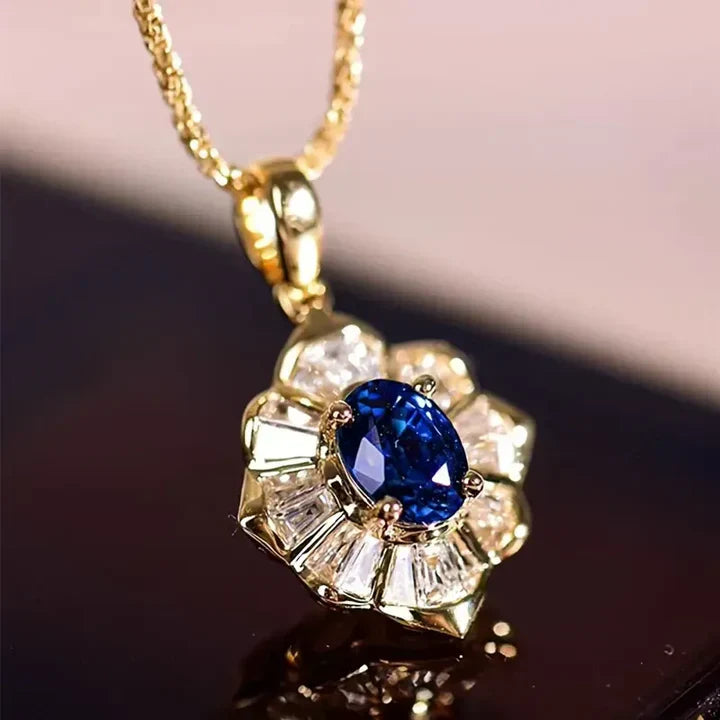 Safir Zlata Ogrlica