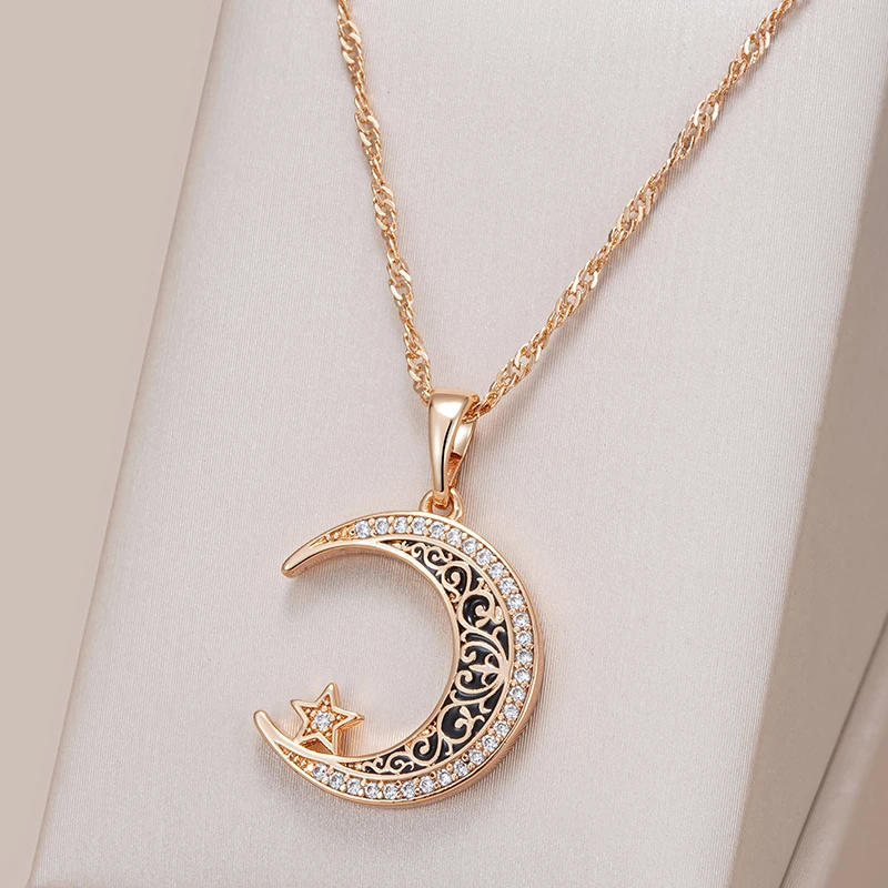 Elegantna in Bleščeča Ogrlica Luna